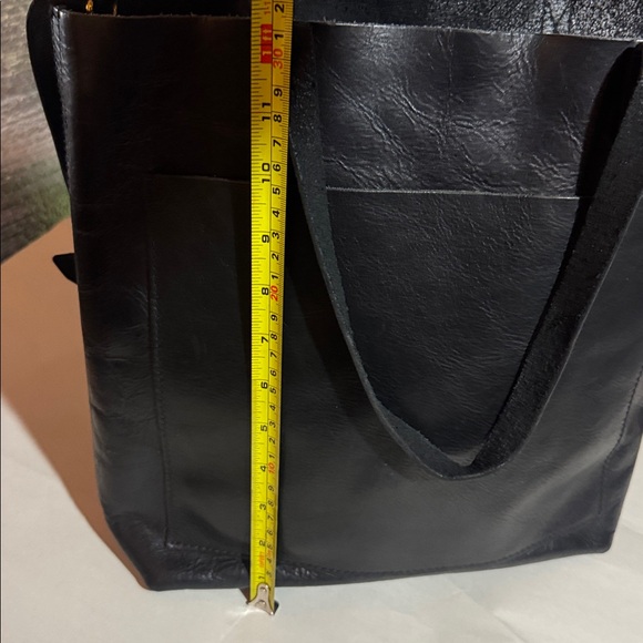 Madewell The Zip-Top Medium Transport Leather Tote - Picture 6 of 9